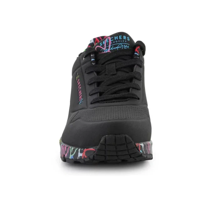 Dámska obuv Uno Loving Love W 155506-BBK čierna-mix - Skechers