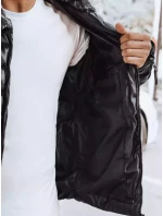 Pánska prešívaná bunda čierna FashionStreet TX4250 Pánska prešívaná bunda čierna FashionStreet TX4250