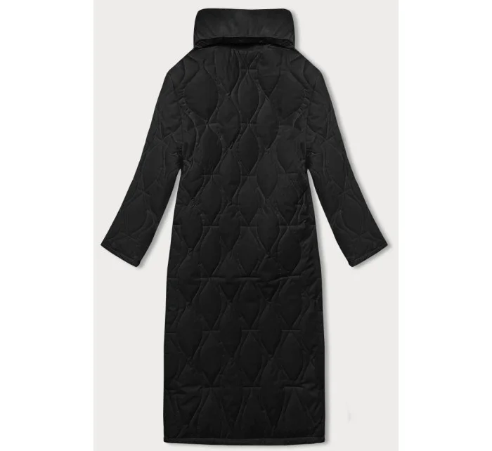 Černý dámský oversize kabát model 18919122 - J.STYLE