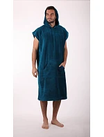 Pánské model 22121387 pončo Tampa s kapucí petrolejová - Vestis