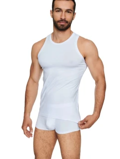 Pánska vesta 19776 Red line white - HENDERSON