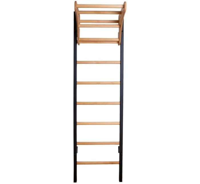 DREVENO-KOVOVÝ GYMNASTICKÝ REBRÍK NA 4 ÚCHOPY S DREVENOU TYČOU BENCHK 211B