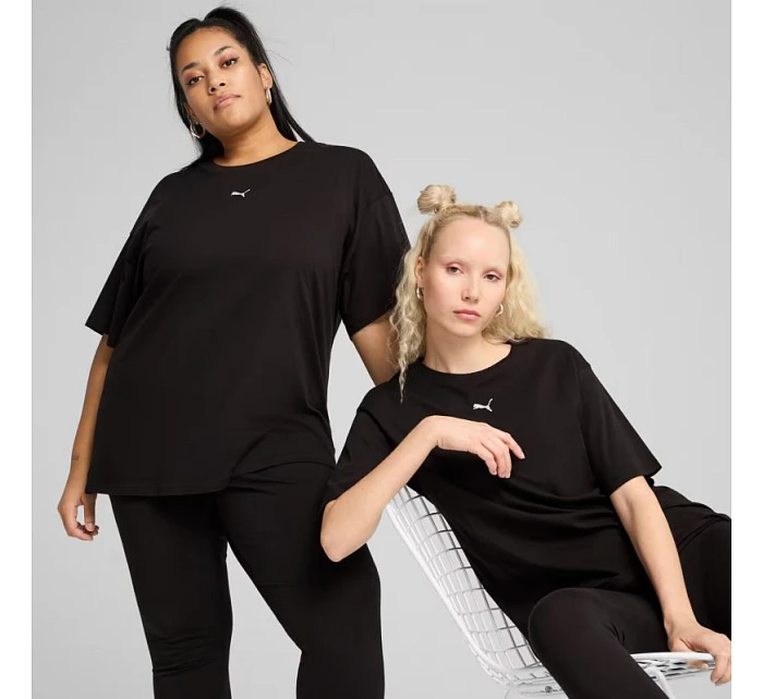 Dámské tričko ESS Relaxed Tee černé model 22068550 01 - Puma Dámské tričko ESS Relaxed Tee černé model 22068550 01 - Puma