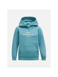Mikina PEAK PERFORMANCE Original Hood Junior, modrá