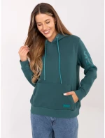 Mikina D10600BI02690A7NO morská farba