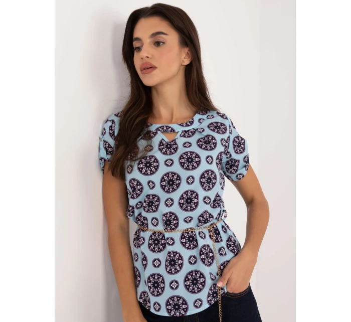 Halenka LK BZ model 20506956 světle modrá - FPrice Halenka LK BZ model 20506956 světle modrá - FPrice