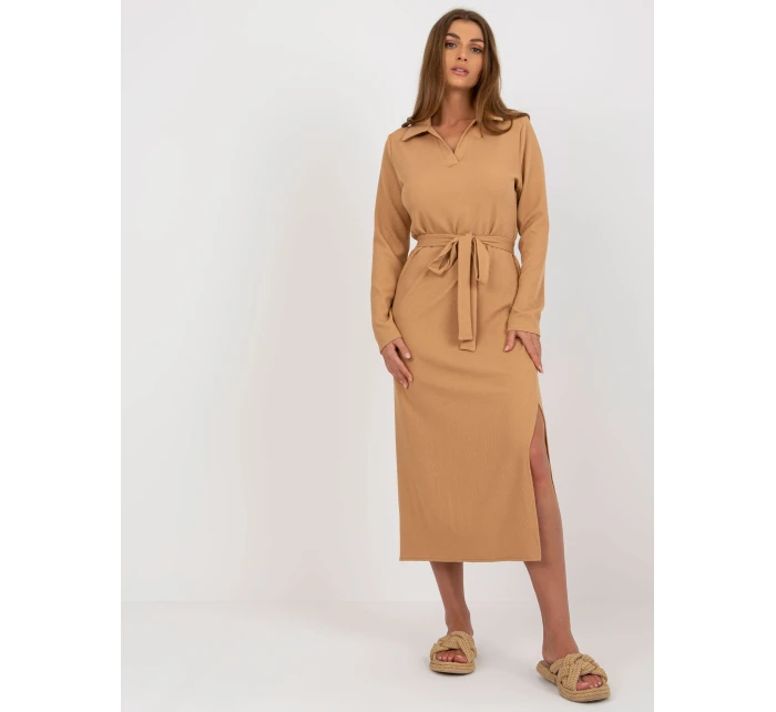 Šaty LK SK 509227.83P camel