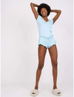 Pyžamo RV PI model 17144478 světle modrá - FPrice Pyžamo RV PI model 17144478 světle modrá - FPrice