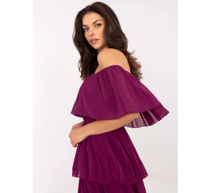 Šaty TW SK BI 2120.69 fialové Šaty TW SK BI 2120.69 fialové