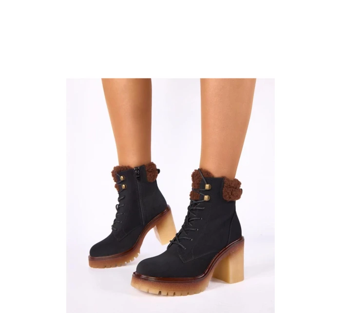 Topánky na podpätku model 222347 Solea