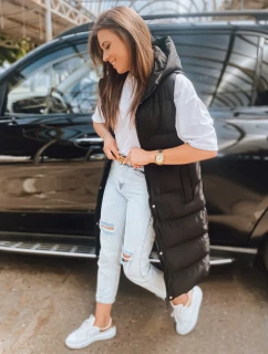 Dámska prešívaná vesta ELLA black FashionStreet TY3030