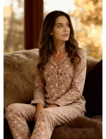 Smile 4 3XL5XL dámské rozepínací pyžamo model 21750838 - Cornette