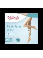 Pančuchové nohavice pre unavené nohy FIT IN FORM 40 DEN - Bellinda - čierna
