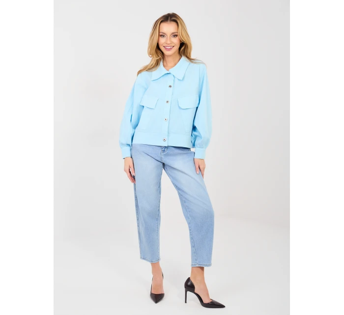 IT KR bunda FL10071.50 svetlo modrá