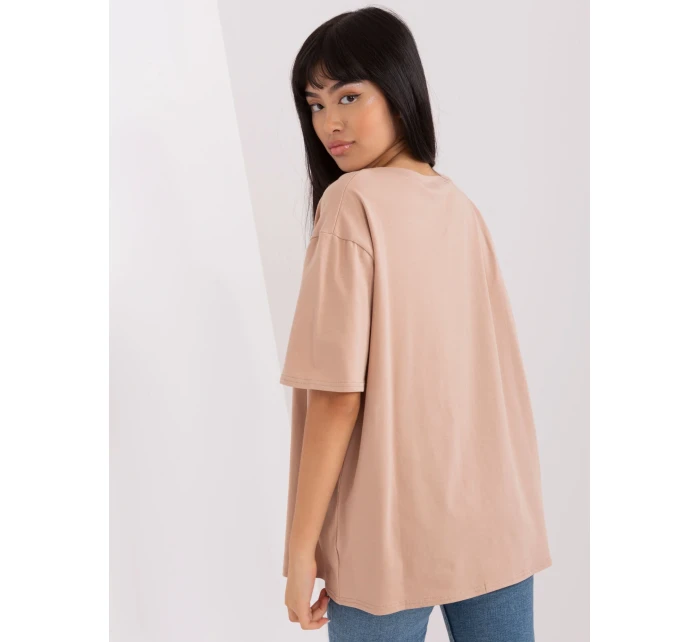 T shirt LK TS model 18741284 beżowy - FPrice