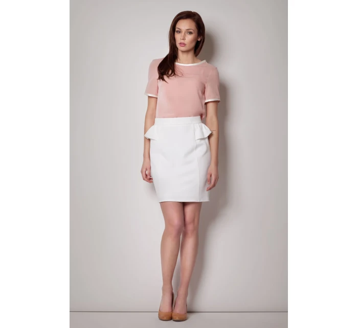 Sukňa Shara M177 ecru - Figl Sukňa Shara M177 ecru - Figl