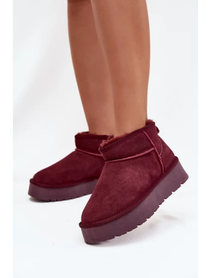 Snehové topánky model 218272 Krok vo veľkom štýle Snehové topánky model 218272 Krok vo veľkom štýle