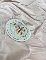 růžová tenká dámská bunda se stojáčkem model 20893389 - S'WEST