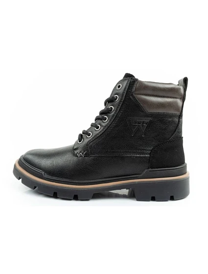 buty męskie  modne czarne model 21361023 - Wrangler