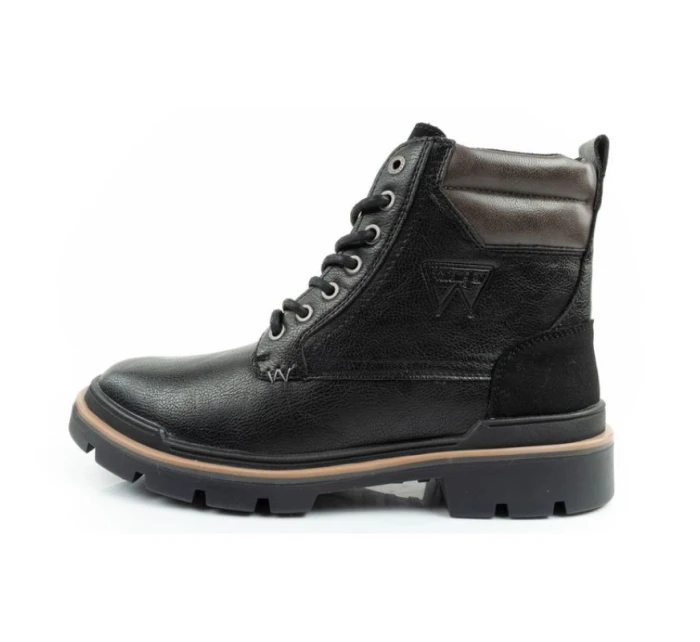 buty męskie  modne czarne model 21361023 - Wrangler