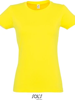 SOL'S Imperial Women Dámské tričko z těžké bavlny model 22520815 lemon