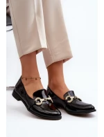Dámské Mokasíny S Ozdobou Černé model 21646379 - Zazoo Dámské Mokasíny S Ozdobou Černé model 21646379 - Zazoo