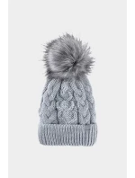 Dziewczęca Zimowa Czapka 4F 4FJWAW24ACAPF421-34S Niebieska Dziewczęca Zimowa Czapka 4F 4FJWAW24ACAPF421-34S Niebieska