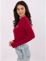 Blúzka RV BZ A1055.29P bordová