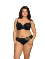 Vyztužená dámská podprsenka AV model 15236107 BLACK - Ava Vyztužená dámská podprsenka AV model 15236107 BLACK - Ava