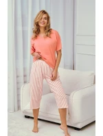 Taro Eloise 3323 cr/r M-XL W25 dámske pyžamo Taro Eloise 3323 cr/r M-XL W25 dámske pyžamo