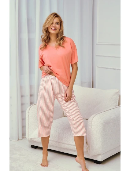 Taro Eloise 3323 cr/r M-XL W25 dámske pyžamo Taro Eloise 3323 cr/r M-XL W25 dámske pyžamo