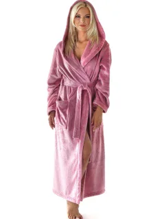 Dámsky župan Siena s kapucňou 3156 staroružový - Vestis