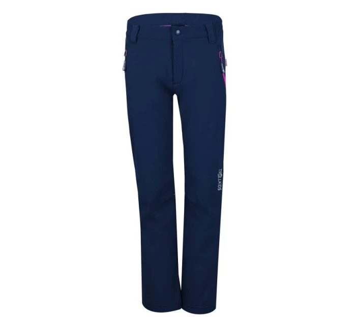 kalhoty Kids Softshell Pant navy blue model 21367214 - Trollkids