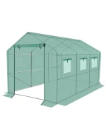 Krycia plachta pre záhradný tunel 200x350x200 cm ZELENÁ