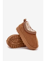 Śniegowce Dziecięce Z Haftem Camel Prina