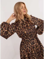 Sukienka LK SK model 20572168 camelowy - FPrice