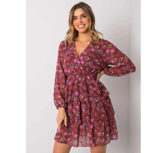 WN SK 21049 šaty.38X gaštanová