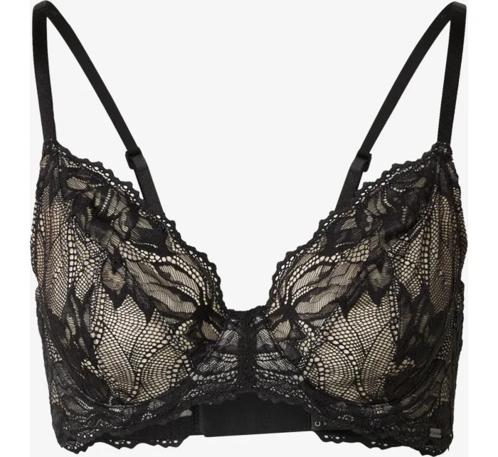 Dámska podprsenka Lotus QF6396E - UB1 - Čierna - Calvin Klein Dámska podprsenka Lotus QF6396E - UB1 - Čierna - Calvin Klein