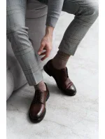 Hladké pánske ponožky s jemným vzorom 056 Hladké pánske ponožky s jemným vzorom 056