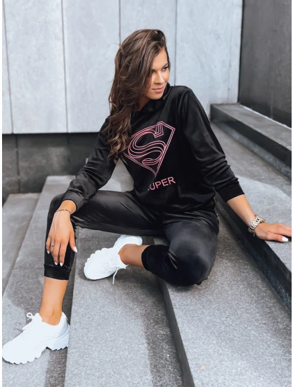 Dámské černé tepláky Velour Dstreet model 21970221 - FashionStreet