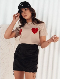 Dámske tričko PALIS beige FashionStreet RY2431