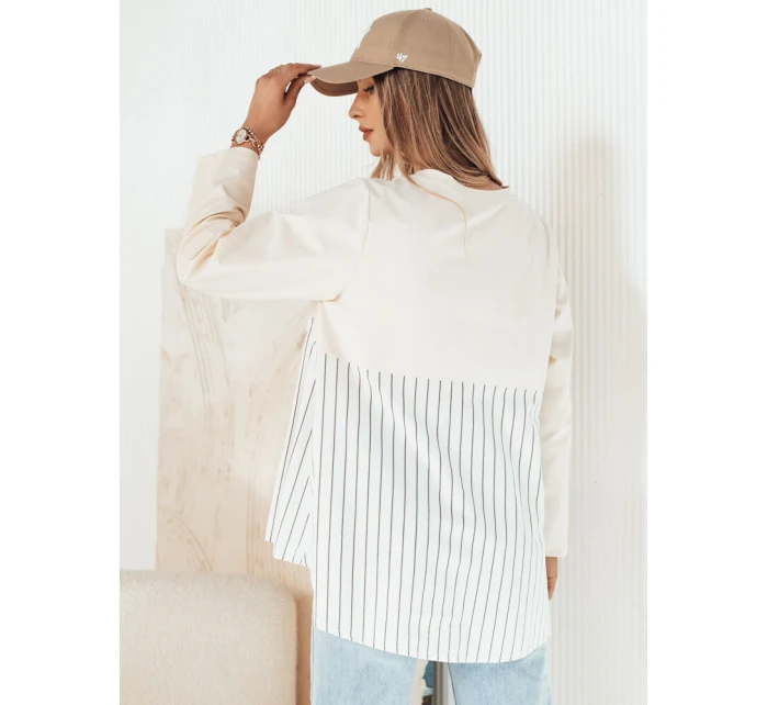 Dámska mikina FUNIL béžová FashionStreet BY1271 Dámska mikina FUNIL béžová FashionStreet BY1271