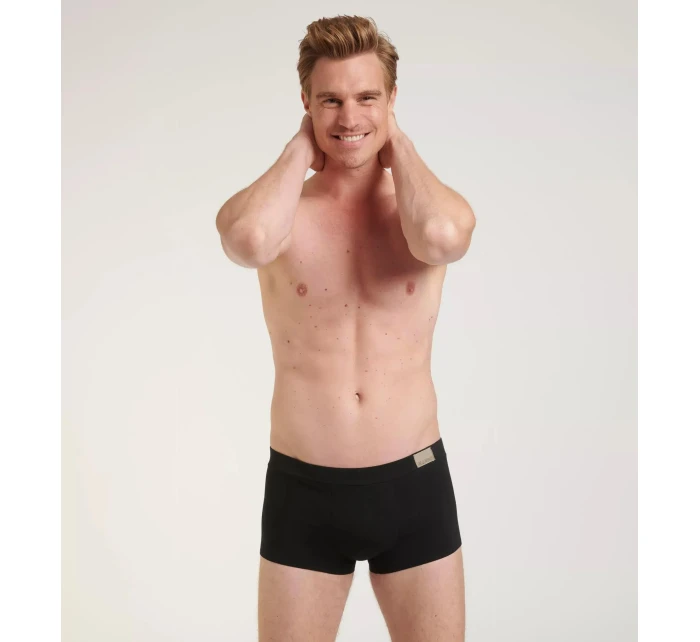 Pánske boxerky GO Natural Hipster C2P - BLACK - black 0004 - SLOGGI Pánske boxerky GO Natural Hipster C2P - BLACK - black 0004 - SLOGGI