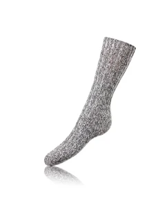 Zimné unisex ponožky NORWEGIAN STYLE SOCKS - Bellinda - šedá