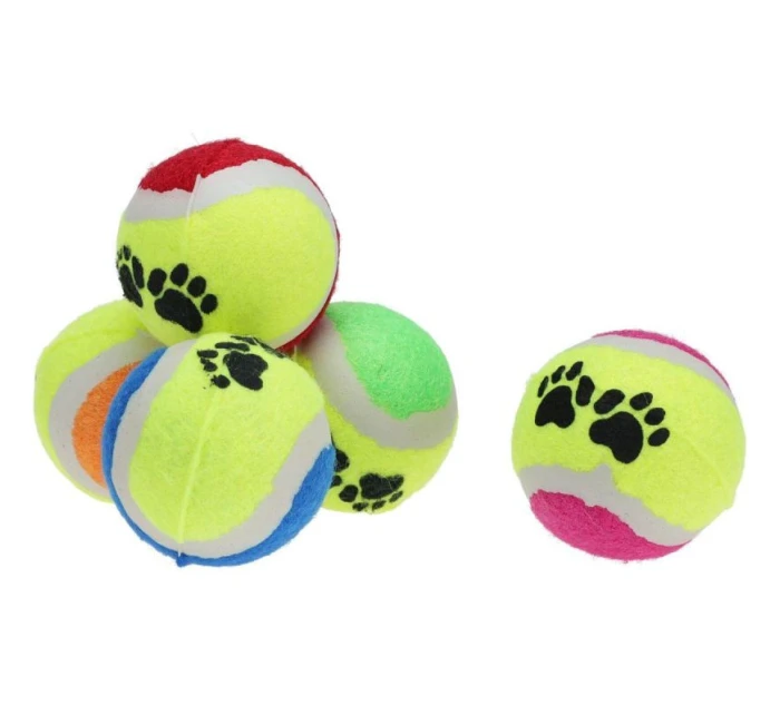 TENISOVÁ LOPTIČKA PRE PSOV 5KS