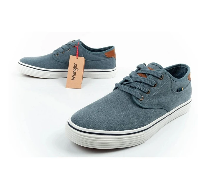 Pánska športová obuv Wrangler Calypso Derby trainers blue comfortable