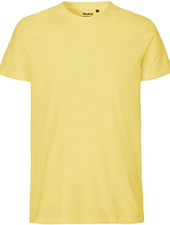Neutral O 61001 Pánske tričko z bio bavlny 77.6101 zaprášene žlté