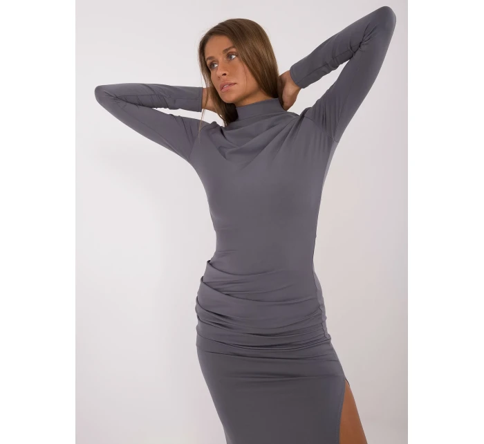 Šaty LK SK 509642.02 sivé