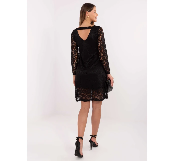 Šaty MI SK A1418.36 čierne Šaty MI SK A1418.36 čierne