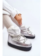 Dámské sněhule se stříbrným šněrováním Toolsa Dámské sněhule se stříbrným šněrováním Toolsa